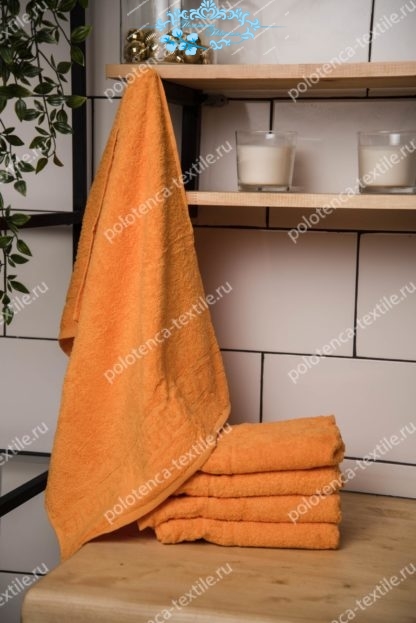 Полотенце махровое Ашхабад 100*180 Оранжевый